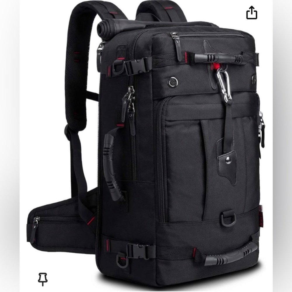 New Travel bag carry on back pack duffle with lock